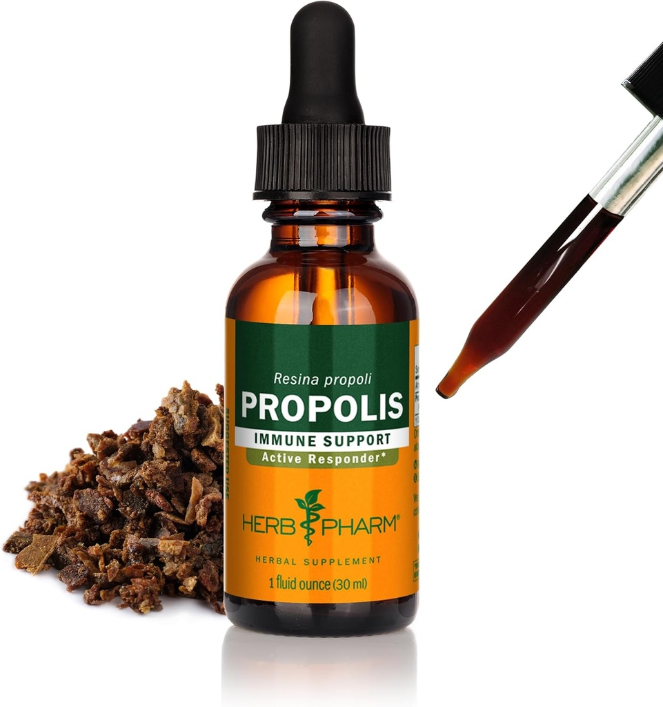 Herb Pharm Propolis Extracto para soporte de sistema inmune - 1 onza