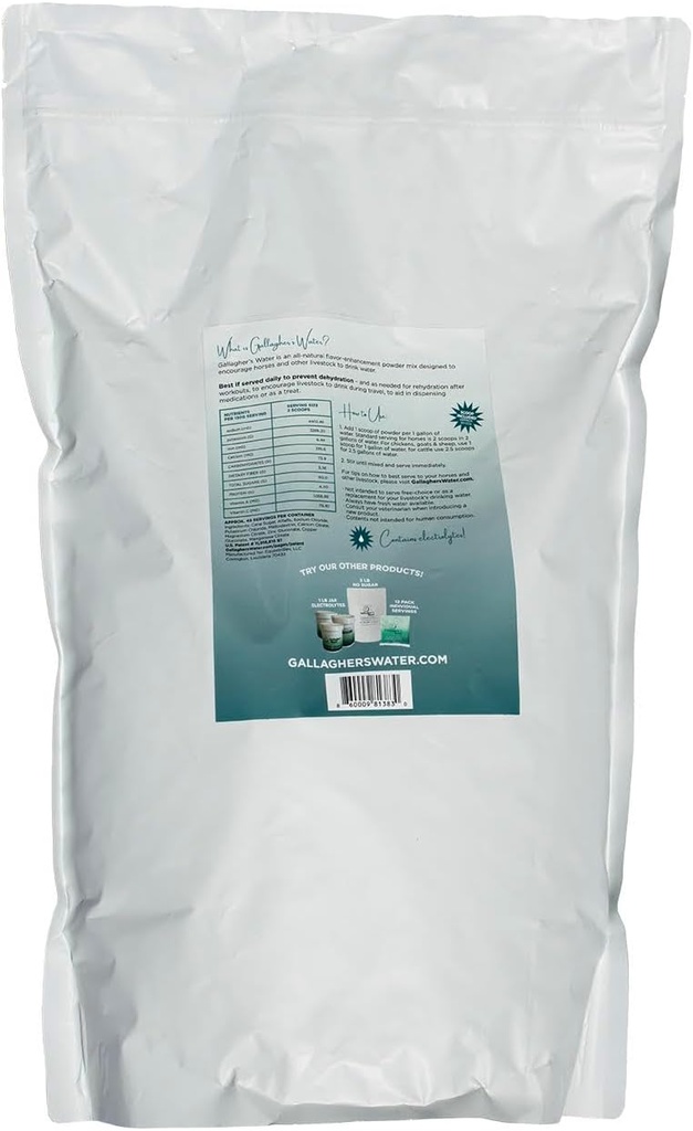 Gallagher's Water Farm y Ranch for Livestock and Horses (10lb)