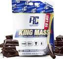 Ronnie Coleman Signature Series King Mass XL Mass Gainer Protein Powder – Dark Chocolate Weight Gainer con 60g Protein, 180g Carbohydrates, 1000+ Calories, Creatine &amp; Glutamine – 10 libras