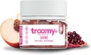 Troomy All Natural Beauty Shine Tremella Mushroom Gummies – Contiene Biotina & colágeno que soporta el cabello, la piel, el crecimiento de la uñas – Gran sabor de parloteo blanco granada – 60 Condes