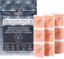 Patch de Pasión Laki Naturals para Hombres (Pack of 15) – Apoya la Circulación, Vitality, Vigour y Energía con Ingredientes Naturales – Formando No-Habit, Patches de Salud de Hombres Liberados en Tiempo