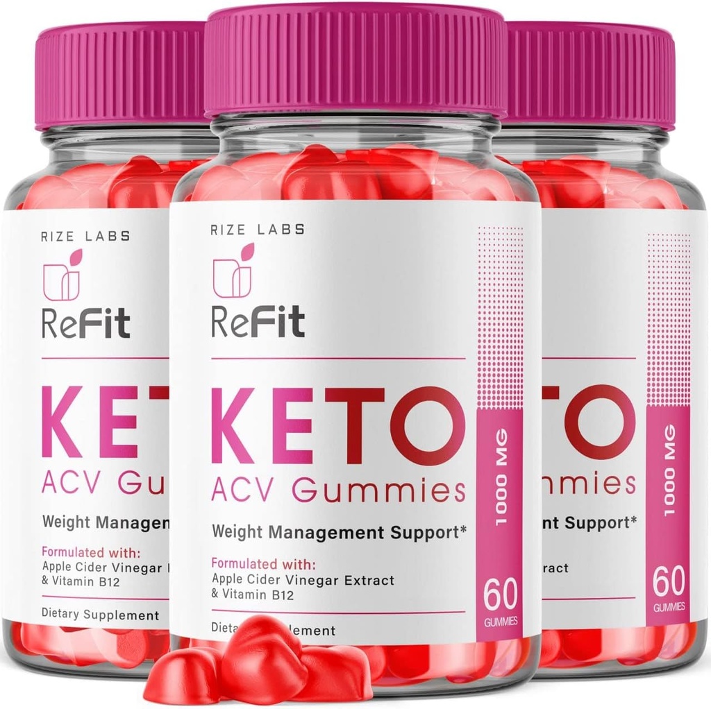 rize labs - Refit Keto ACV Gummies for Advanced Weight Loss with Apple Sider Vinegar, Supplement, Helps in Reducing Belly Fat, for Extra Strength (180 Gummies)