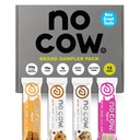 No Cow Vegan Protein Bars, Upgraded Brand Sampler Pack | 20g Plant Based Protein, Gluten Free, Dairy Free, Soy Free, Keto Friendly, Low Sugar, High Fiber Snack Bars | Pack of 12