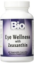 Bio Nutrition Eye Wellness 60 Vegetarian Capsules ← Zeaxanthin tención 60 Servings per Bottle ← Soporta Eye and Vision Health
