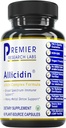 Premier Research Labs Allicidin - Suplemento de ajo Allicin, Suplementos de ajo, Píldoras de ajo, Extracto de ajo, Extracto de ajo, Cápsulas de ajo sin olor, Immune Support - 60 cápsulas vegetarianas