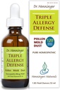 Triple alergia Defensa 120 Doses Multi-Symptom Relief Pollen Mold Dust