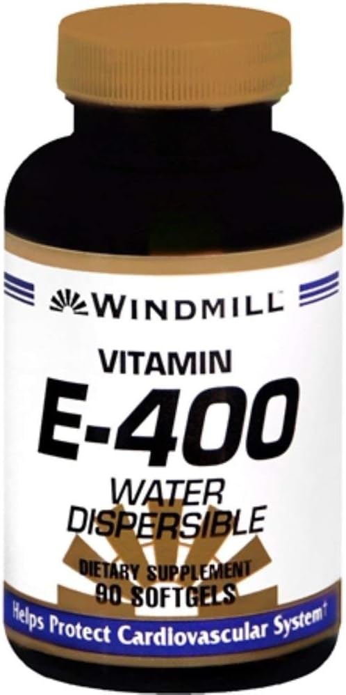 Vitamina E SFGL 400 IU WTR DS WMILL, 90 Cuenta