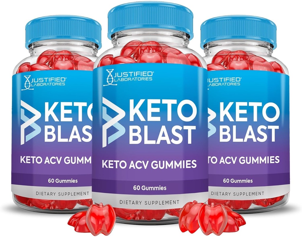 (3 Pack) Apple Cider Vinegar Gummies 1000MG Keto Blast Keto ACV Gummies Advanced Formulado con Pomegranate Beet Juice Powder B12 Vegan Non GMO 180 Gummys