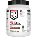 Muscle Milk Pro Series Protein Powder Suplemento,Knockout Chocolate,2 Libra,11 Servings,50g Protein,3g Azúcar,20 Vitaminas &amp; Minerales,NSF Certified for Sport,Workout Recovery,Packaging May Vary
