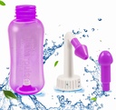 Botella de lavado de Nasal, Abnaok Sinus Rinse y Nasal Riego de lavado de botellas de botellas de botella de botellas de Nasal perfecto para adultos &amp; niños