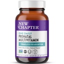 New Chapter Prenatal Vitamins, One Daily Prenatal Multivitamin with Methylfolate + Choline for Healthy Mom & Baby, Gluten Free " Non-GMO, 60 Count