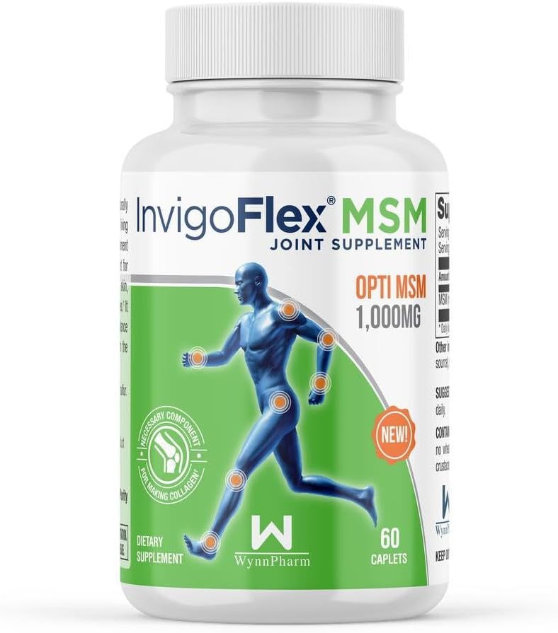 INVIGOFLEX MSM - Methylsulfonylmethane (MSM) (60 caplets)