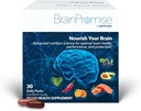 EyePromise BrainPromise Brain Supplement - 30 Softgel Packets, 30-Day Supply - Full Science-Backed Formula con Lutein y Zeaxanthin para apoyar la memoria, Focus &amp; Global Brain Health