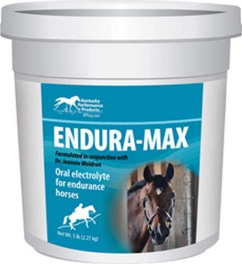 Kentucky Performance Endura-Max Electrolyte Suplemento para caballos, 5 libras