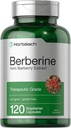 Horbaach Berberine HCL Suplemento Silencio 500mg Silencio 120 Capsules  from Barberry Extract ← Terapéutica Grado Silencio Vegetariano, No GMO, Gluten Free