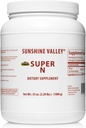 Sunshine Valley® Super N Niacinamide Powder (35 oz) - Niacin Vitamina B3 Suplemento dietético para Energía, Digestión, Anti-Aging &amp; Healthy Skin - Natural, Flush-Free