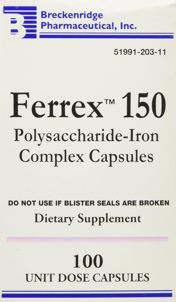 FERREX 150 CAPS ***BRE Tamaño: 10X10 UD
