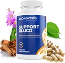 BioMatrix Metabolismo Suplemento para Hombres y Mujeres, Canela, Gymnema, Ácido Lipoico, Sulfato de Vanadilo, Picolinato de cromo, Melón de Bitter (60 cápsulas)