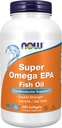 AHORA Suplementos de alimentos, Super Omega EPA, 360 EPA / 240 DHA, Molecularmente Destilado, Soporte cardiovascular*, 240 Softgels