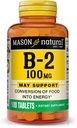 MASON NATURAL VITAMIN B-2 100mg 100 TABS