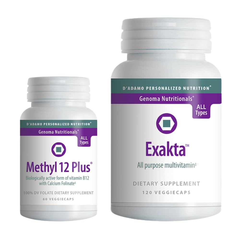 D'Adamo Metilación Personalizada de Nutrición Stack