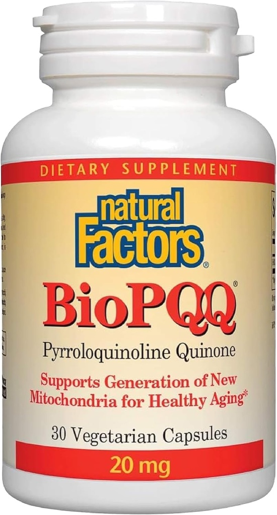Factores naturales Biopqq 20 Mg, 30 CT