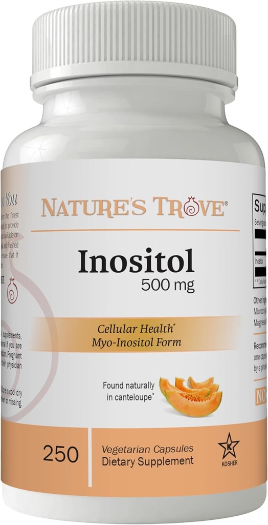 Trove Inositol 500mg 250 Capsules