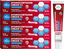MED Pride Hydro Cortisone (Hydrocortisone) Cream 1% OTC Bulk Pack of 4 X 1 Oz Anti-Itch Ointment for Rash, Eczema, Bug Bites