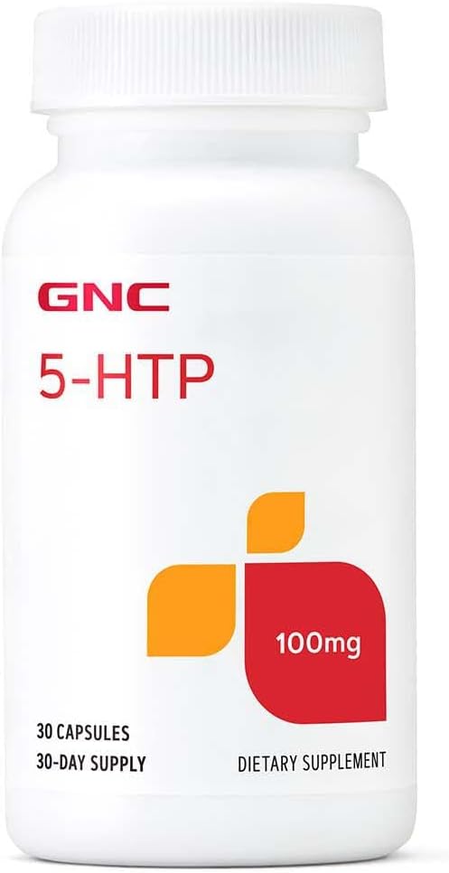 GNC 5-HTP 100mg, Gluten Free, 30 Conde