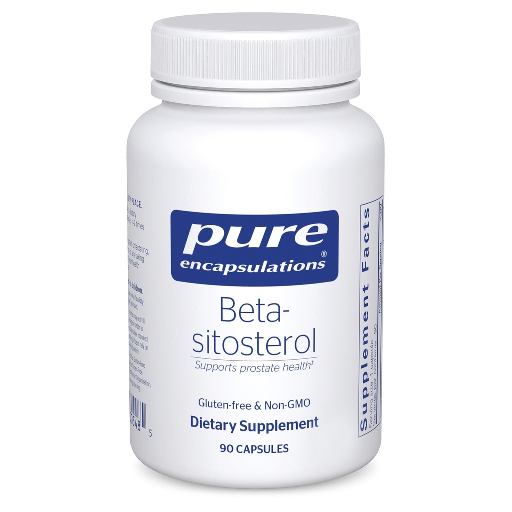 Pure Encapsulations Beta-Sitosterol tención Suplemento para Flujo urinario y Salud* TENIDO 90 Capsules