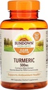Sundown Turmeric Supplement, 500 mg, Supports Antioxidant Health, 140 Capsules
