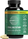 Primal Harvest Primal Multivitamina - Suplemento Multi-Vitamin diario con 21 vitaminas esenciales " minerales para hombres de mujeres - Vitamina A, C, D, E, B12, B6, Biotina, Ácido fólico, zinc, cobre " Selenio