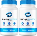 NutraRize (2 Pack) Sugar Switch Pills, SugarSwitch Capsules, All-Natural Blood Formula for Healthy Levels, Sugar Switch 24 Supplement, SugarSwitch 2 Pectin Reviews (120 cápsulas)