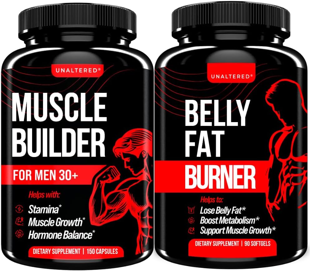 UNALTERED Muscle Builder &amp; Belly Fat Burner Bundle