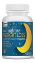 Maximum Slim Nighttime Weight Support – Gentle Fat Burning & Sleep Aid – African Mango, Resveratrol & Green Tea – Non-GMO, Vegan, 60 cápsulas