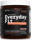 TRULEAN Todos los días Fit Water Enhancer Sugar Free Electrolyte Powder Drink BCAA Blend Keto Amino Acid Supplement Delicious Strawberry Lemonade 30 Servings (Pack of 1)