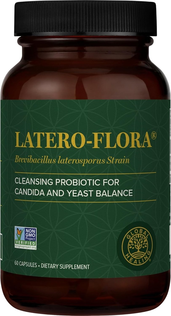 Latero-Flora Probiótico 60 cuenta por Global Healing Center