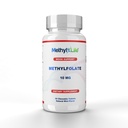 Methyl-Life Purest L-Methylfolate 10 mg Farmacéutica Grado Profesional Strength Active Folate - 3 Meths Supply. Chewables. No OGM. Gluten Free Methylfolate Test