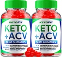 (2 Pack) Ketofit ACV Gummies Advanced 1000mg, KetoFit Keto + ACV Gestión de peso Gummies Apple Cider Vinegar Keto Fit Suplemento dietético Ketofit Gummies Comentarios Vitamina B12 B6 (120 Gummies)