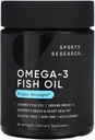Sports Research Omega-3 Fish Oil, Triple fuerza, 60 Softgels