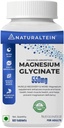 Magnesio Glycinate Suplemento - 60 Tabletas x 121 mg Magnesio Elemental, 555 mg Una vez que las mujeres diarias Pure Chelated Bisglycinate for Good Health and Sleep - Tested and Trusted for Heavy Metals