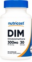 Nutricost DIM Diindolylmethane 300MG, 30 cápsulas