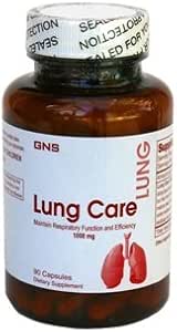 GNS Super Strength Lung Care, All Natural, 1000mg, 90 Capsules, Special Herbal Formula!