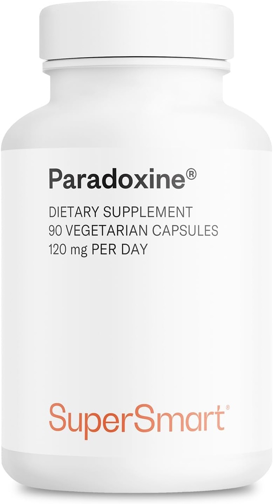 Supersmart - Paradoxina 120mg por día - Grains of Paradise Supplement (Aframomum melegueta) con 6-Paradol ← Non-GMO &amp; Gluten Free - 90 cápsulas vegetarianas