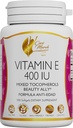 Cocó Marzo N.M.D Vitamina Natural E 400 IU-Mixed Tocopherols, Beauty Ally, 3 Mes de Suministro - Gluten Gratis, Paleo Friendly, Dairy Free, Keto Friendly, GMO Gratis, 100 Softgels