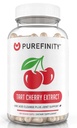 PUREFINITY Tart Cherry Capsules – Uric Acid Flush &amp; Cleanse to Support Joint &amp; Muscle Comfort with 3000 mg Raw Extract, Non-GMO, Gluten Free, Vegan – 180 Count (6 Month Supply)