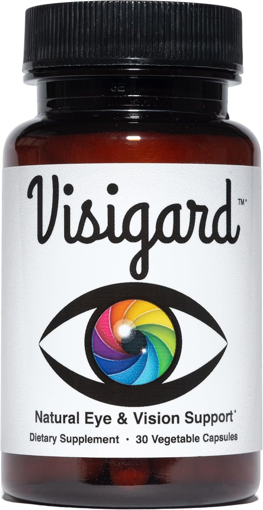 Natural Eye and Vision Supplement - Non-GMO, Vegan, Sin gluten