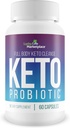 Keto Probiótico - 40 Billion Cfu - Promover la salud digestiva, la salud inmune, " Gut Health - Keto Friendly Probiotic - Full Body Keto Cleanse Aid - Bloating reducido - Keto Probiotics for Men &amp; Women