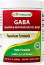 Best Naturals GABA (Gamma Aminobutyric Acid) Pure Powder 1 Pound