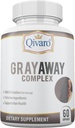 Gray Away Complex - Advanced Unisex Supplement for Natural Hair Restoration - Invierte el gris para hombres y mujeres - 60 cápsulas
